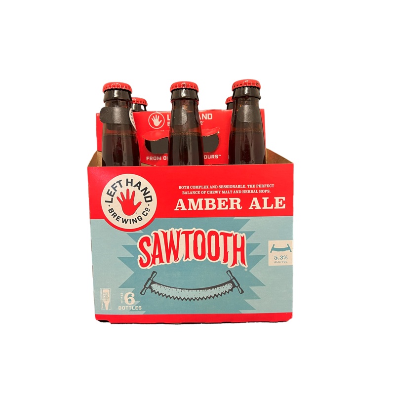 Left Hand Sawtooth 6 Pack Bottles