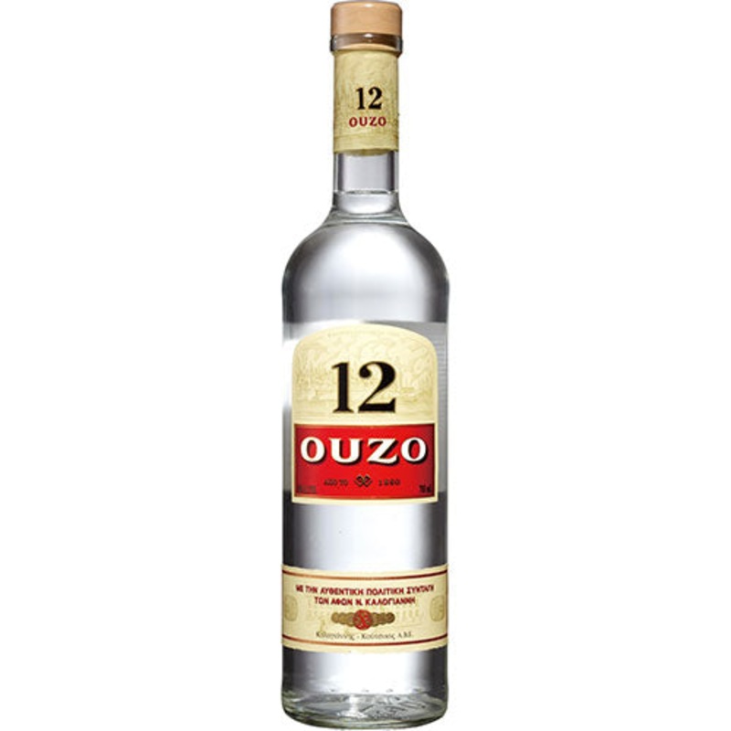 Ouzo #12 Liqueur 750mL