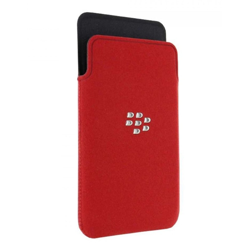 BlackBerry Z10 Microfiber Pocket Case Black