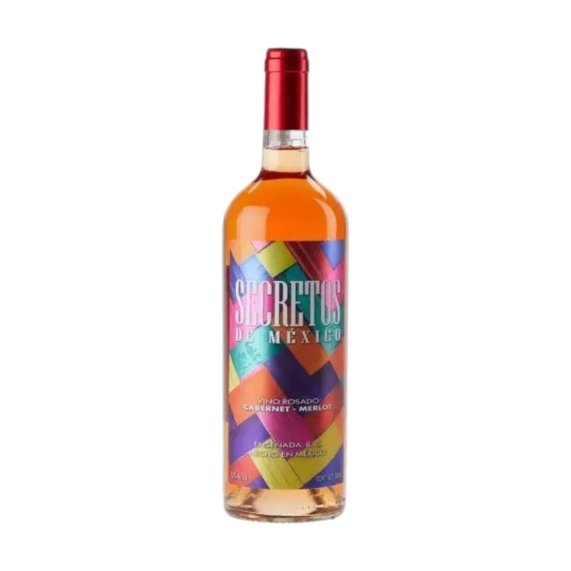 Vino Rosado Secretos De Mxico Cabsauv-Merlot 750ml