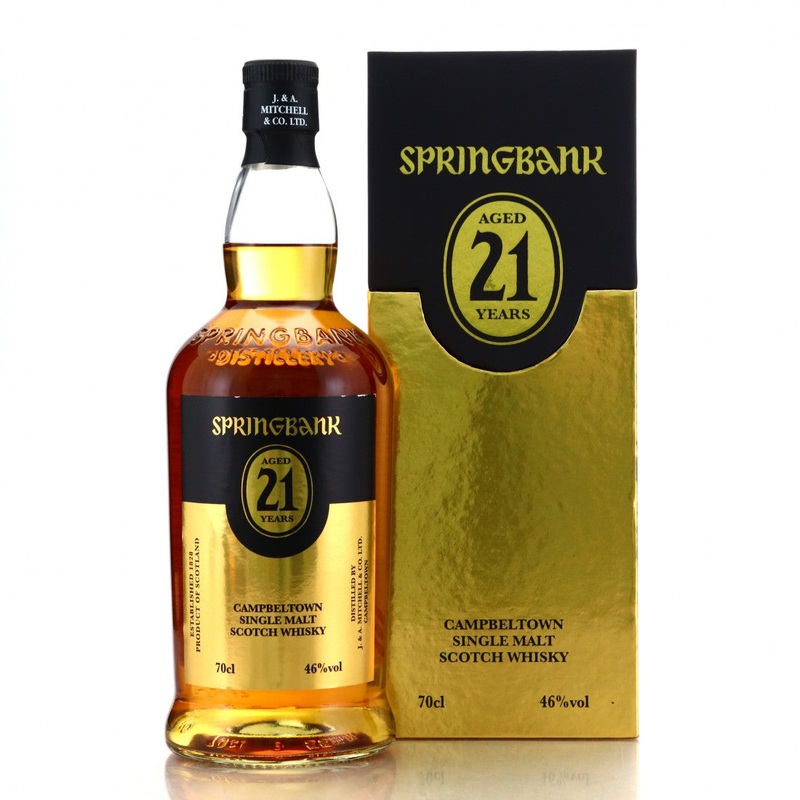 Springbank 21 Year Old Single Malt 2018 Release