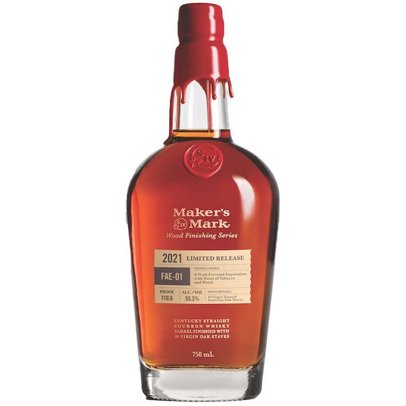 Makers Mark Wood Finishing Series 2021 Limited Release: FAE-01