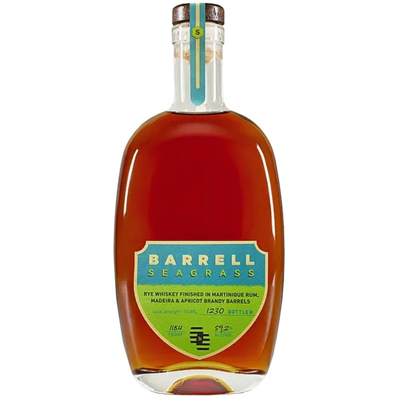 Barrell Rye Whiskey Seagrass Cask Strenght- 750ML 1