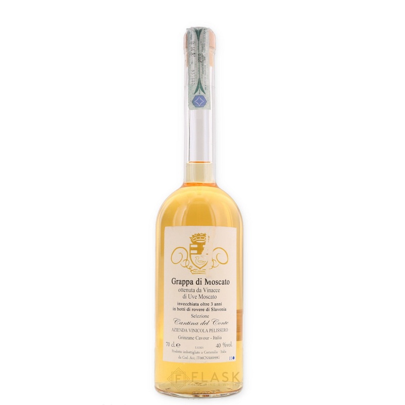 Pelissero Grappa di Moscato Aged 3 Years 70cl