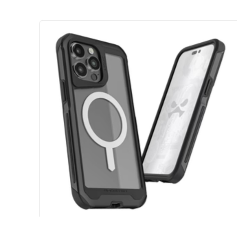 GHOSTEK  iPhone 14 Pro Max Protective Metal MagSafe Cases  ATOMIC slim