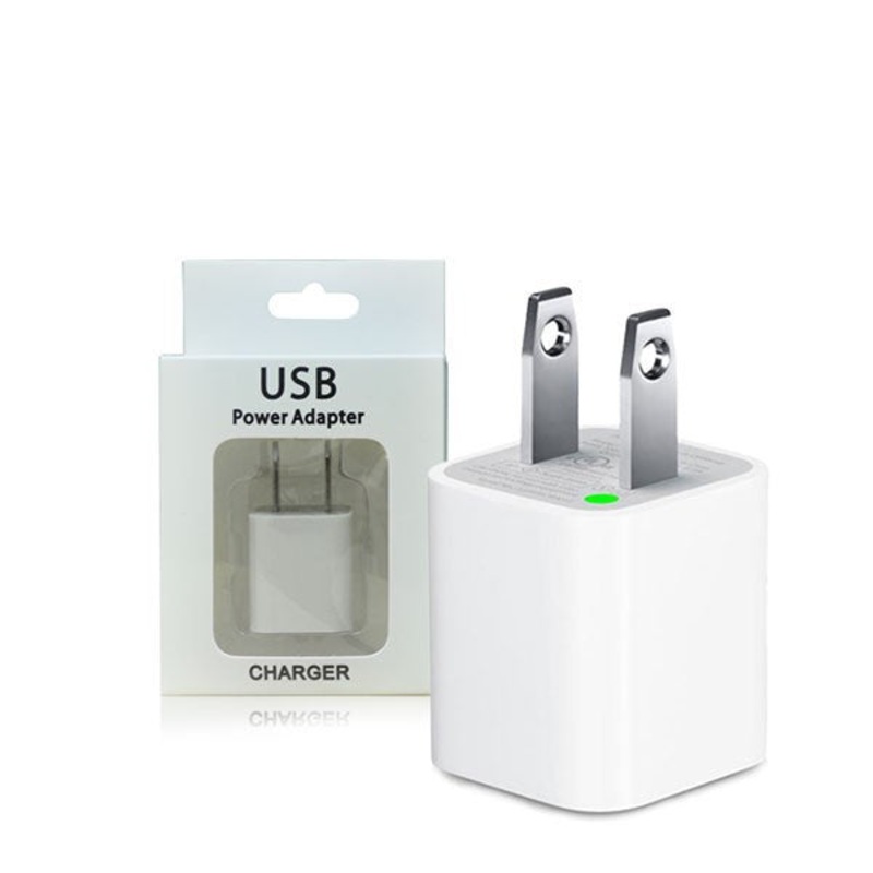 USB Power Adapter Charger White