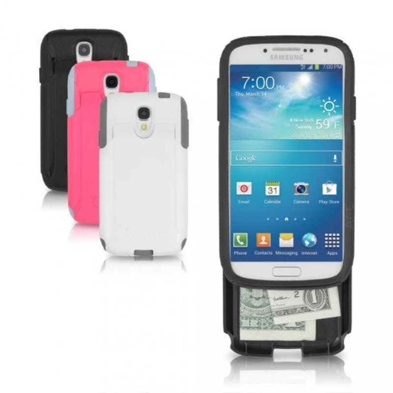 Otter Box Samsung Galaxy S4 Commuter Series Wallet Case Pink
