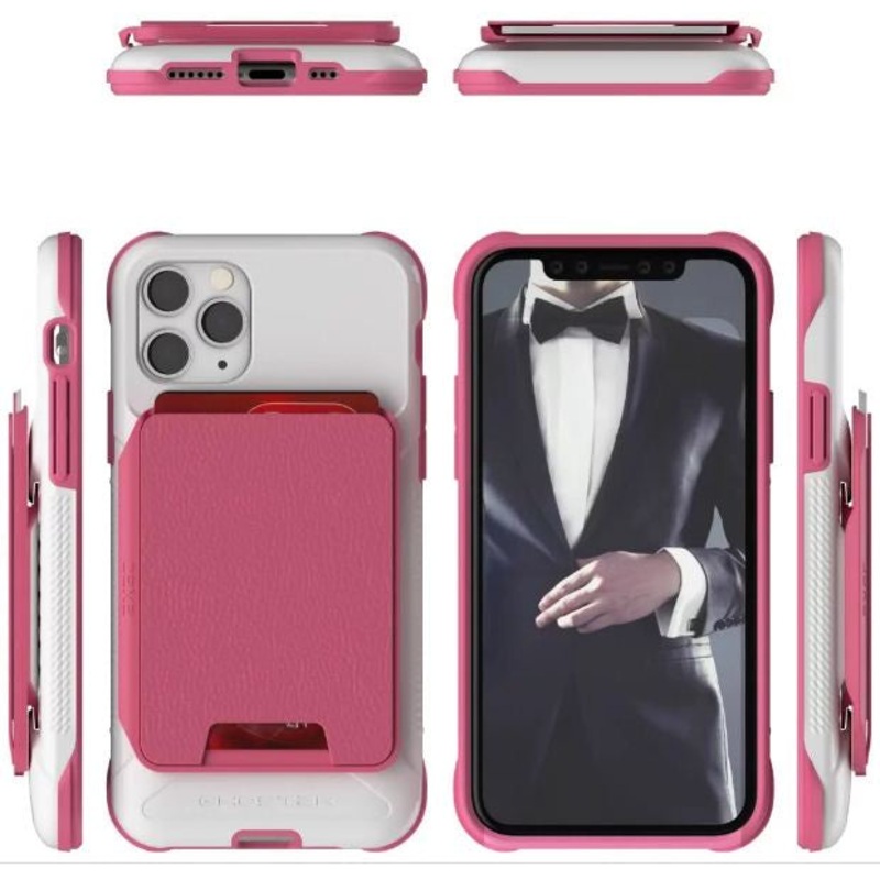Ghostek Apple iPhone 11 Pro Wallet Case Exec 4 Series Pink