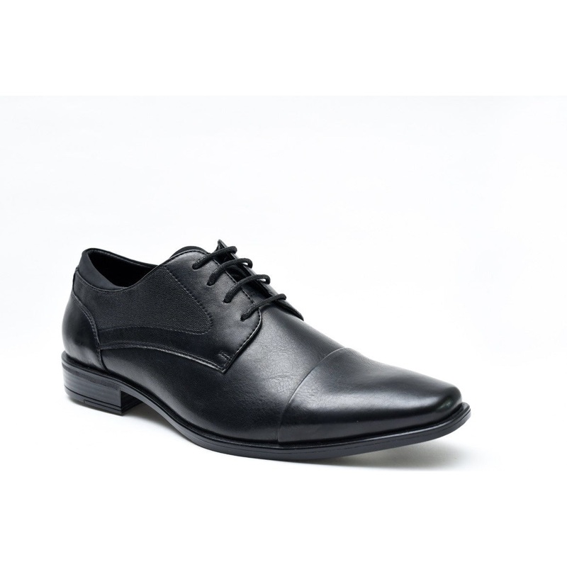 Charles & Henry London MCH01348PU Men Point Again Shoe Black 40