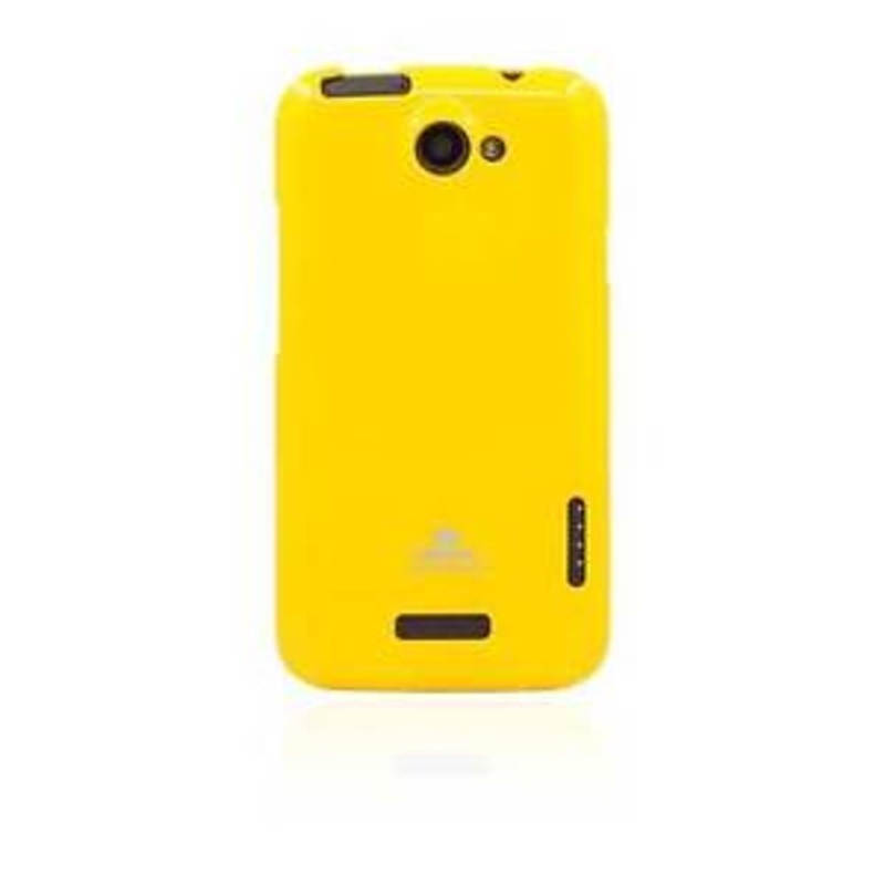 Mercury Assorted Jelly Case For HTC One X Yellow