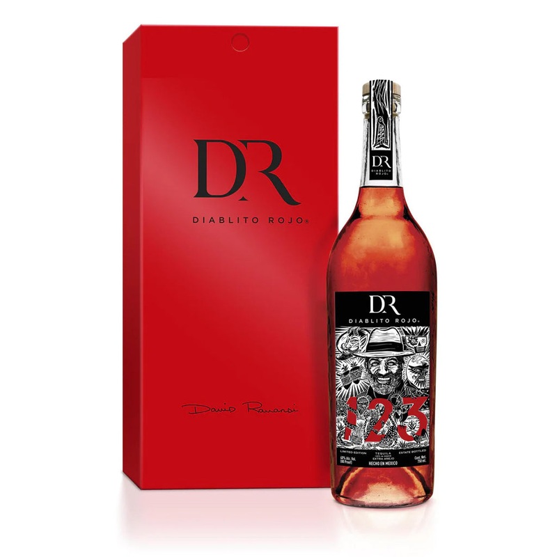 123 Organic Diablito Rojo Extra Aejo Tequila 750 ml
