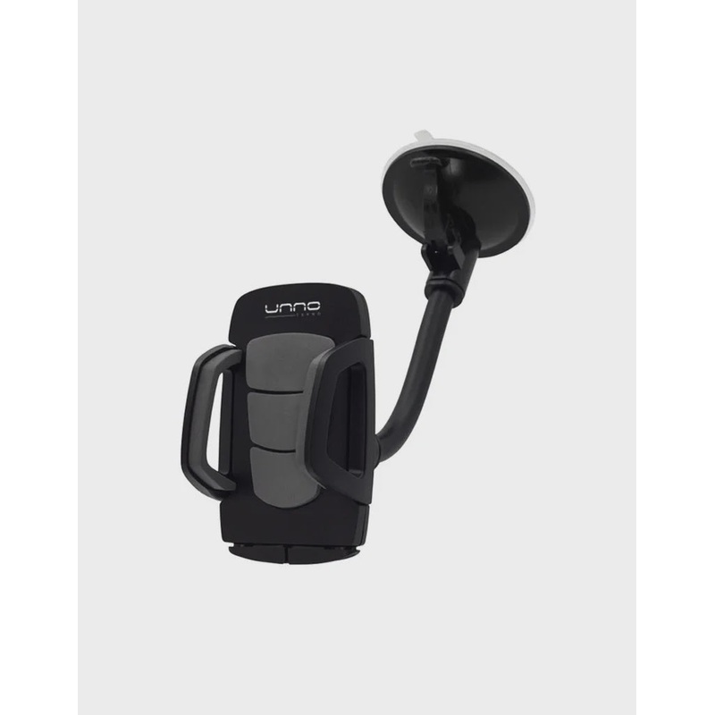 UNNO Tekno Long Neck Cell Phone Holder Windshield / Dash Mount CH3004BK
