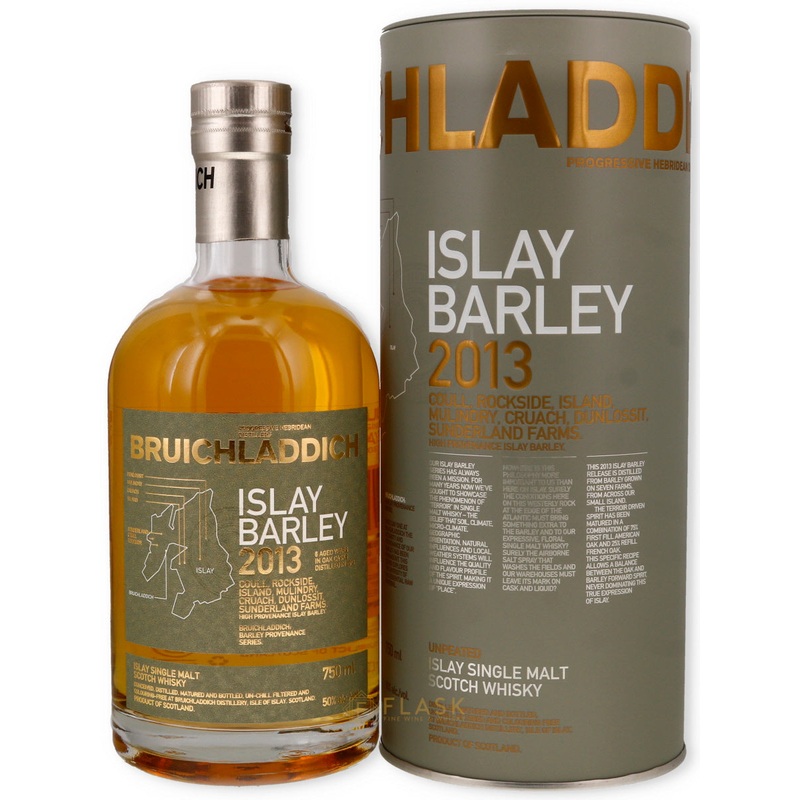 Bruichladdich Islay Barley Single Malt Scotch Whisky 2013