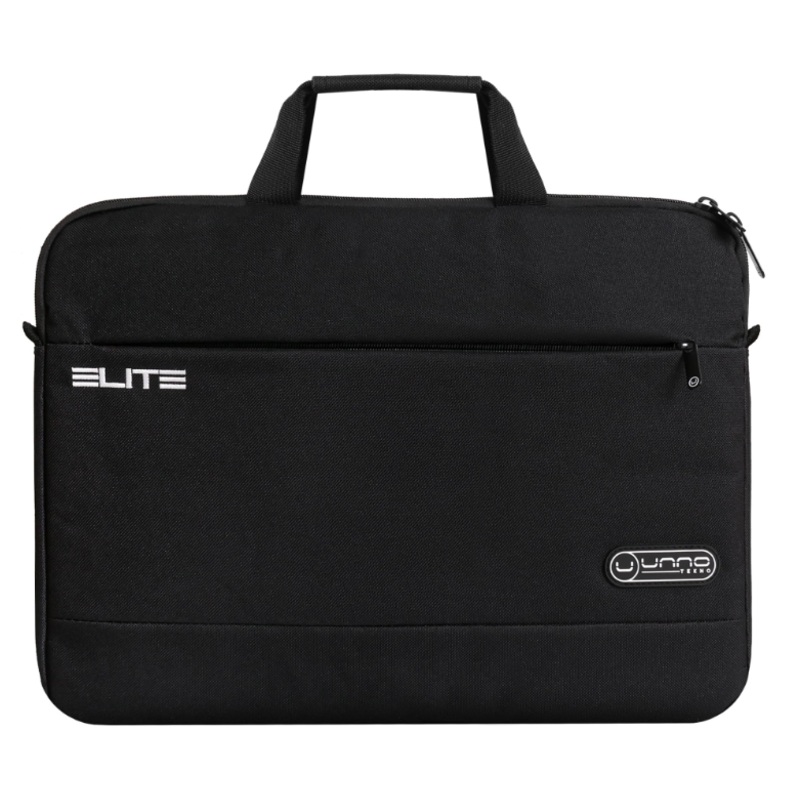 Unno Tekno Elite Notebook Briefcase 15.6″ – Black (BG2711BK)