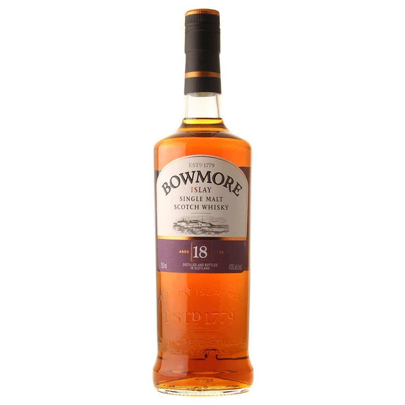 Bowmore 18 Year Old Single Malt Scotch Whisky