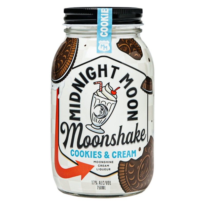 Midnight Moon Cookies & Cream Moonshake 50ml 12 Pack
